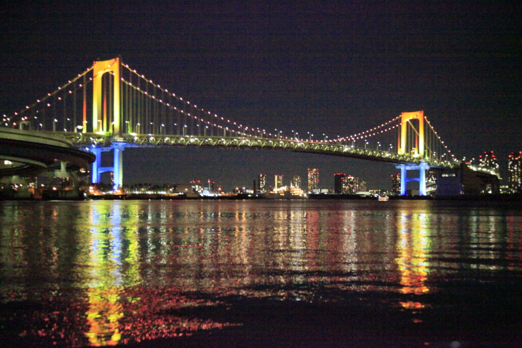 レインボーブリッジの夜景